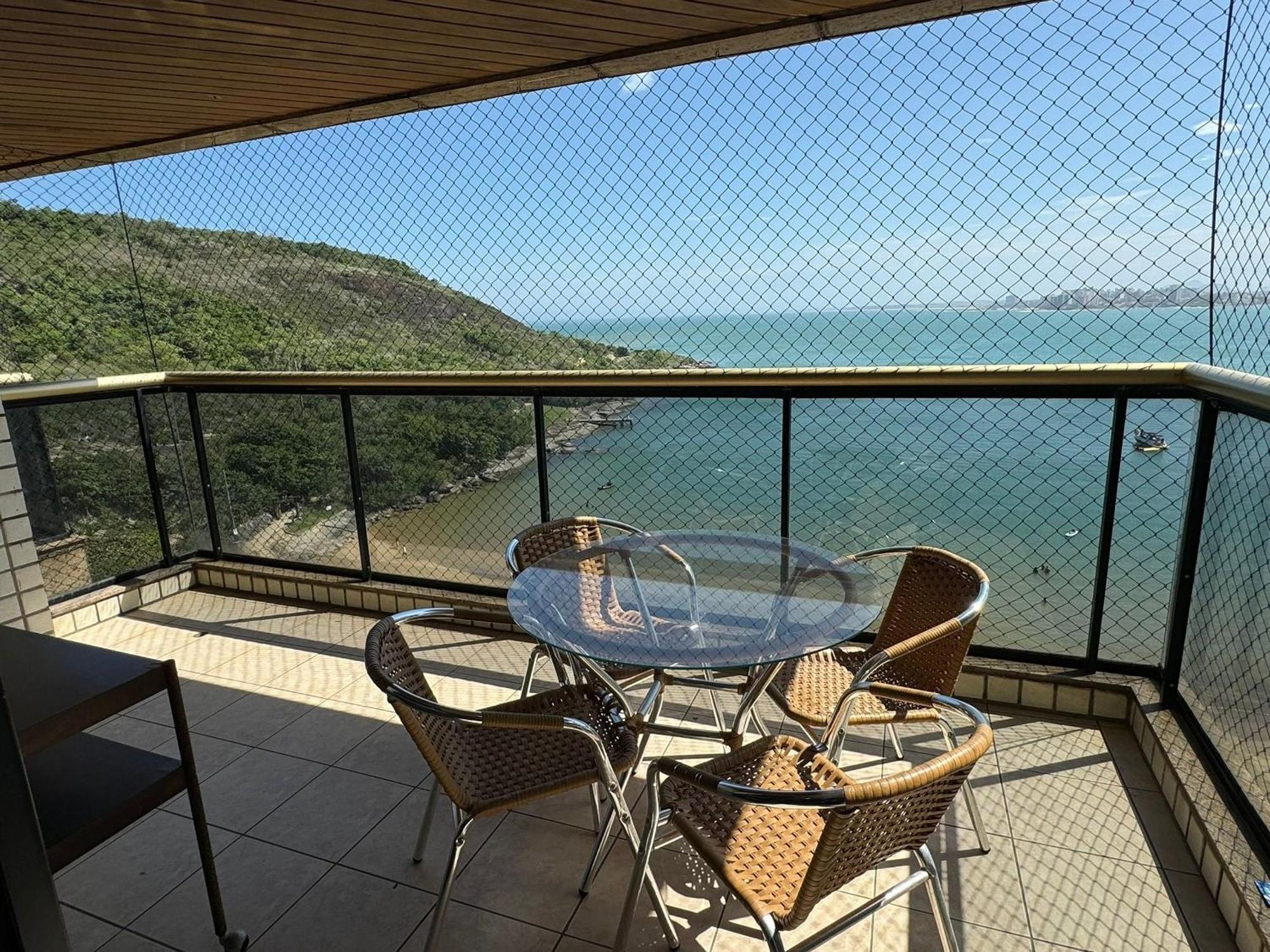Praia Do Morro - Apt. Canto Nobre, Frente Total Para O Mar, 4 Quartos 1 Vaga De Garagem, 2 Banheiros กวาราปารี ภายนอก รูปภาพ